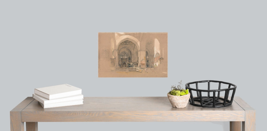 Interior of the Great Mosque Turkey Print