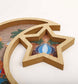 Moon and Star Decorative Tray