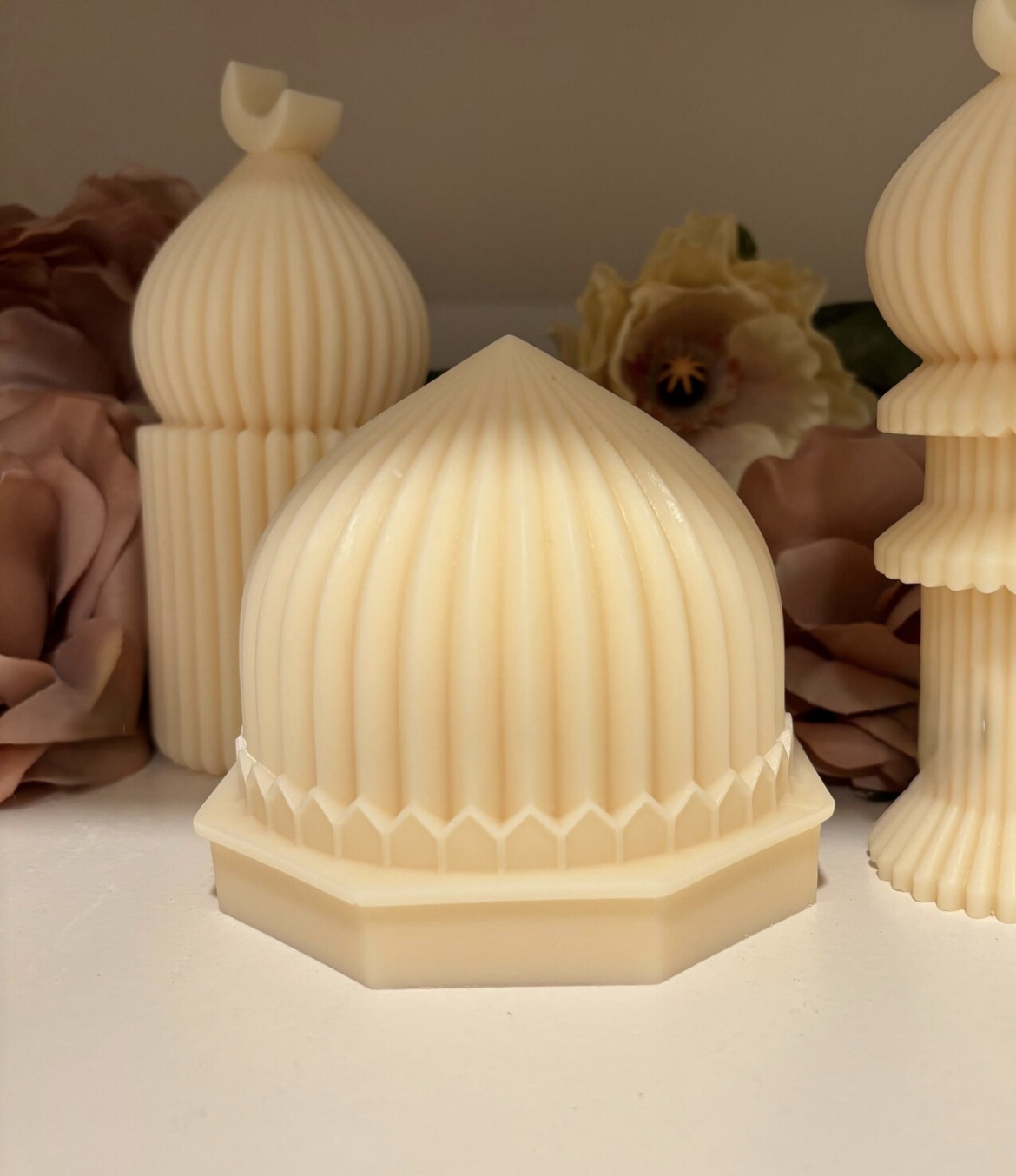 Dome and Crescent Candle