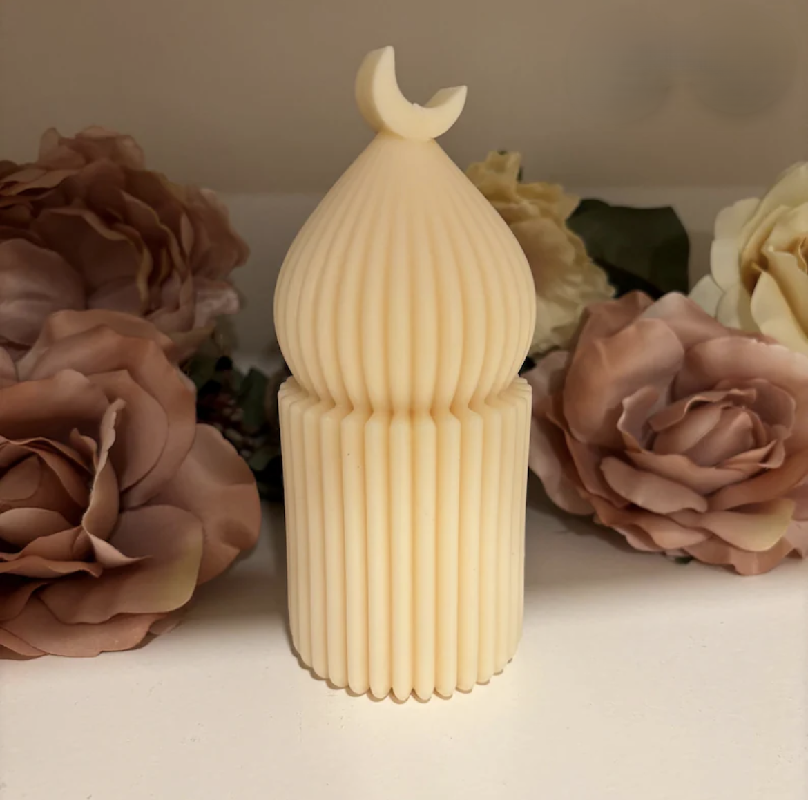 Dome and Crescent Candle
