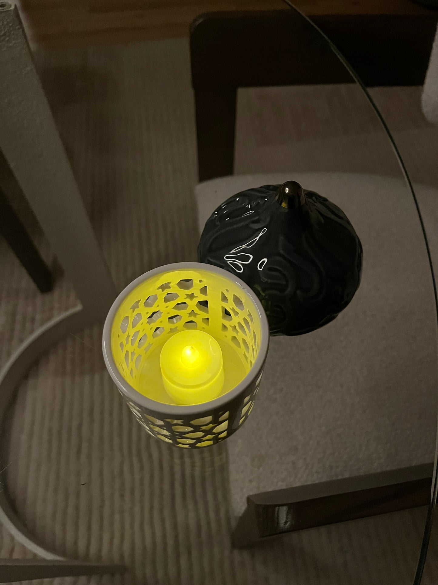 Blue Domed Lantern - Small