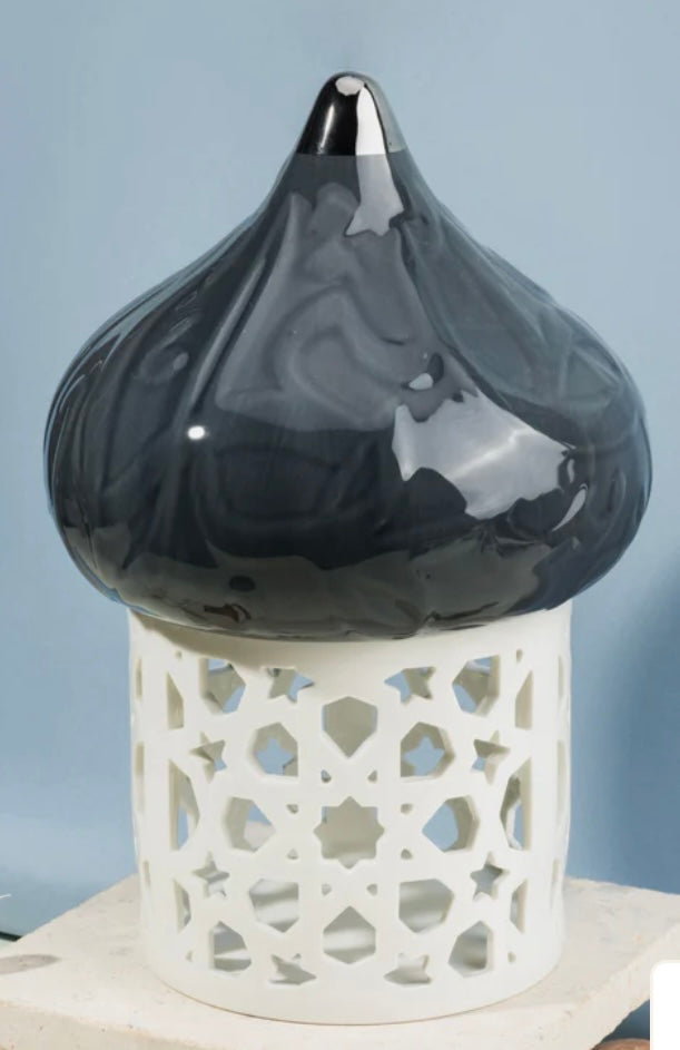 Blue Domed Lantern - Large