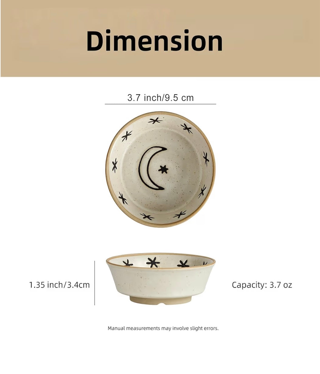 Crescent Condiment Bowls