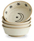 Crescent Condiment Bowls