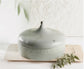 Large Date Bowl with Pointed Dome Cover