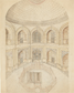 Interior of the Taj Mahal Print