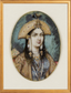 Portrait of Mumtaz Mahal on Ivory
