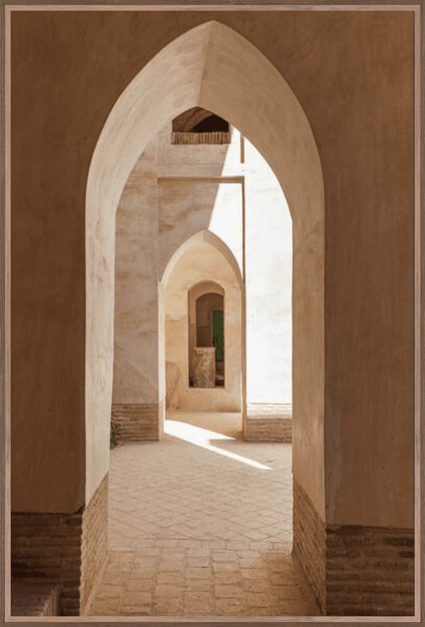 Iran Jameh Mosque Arches
