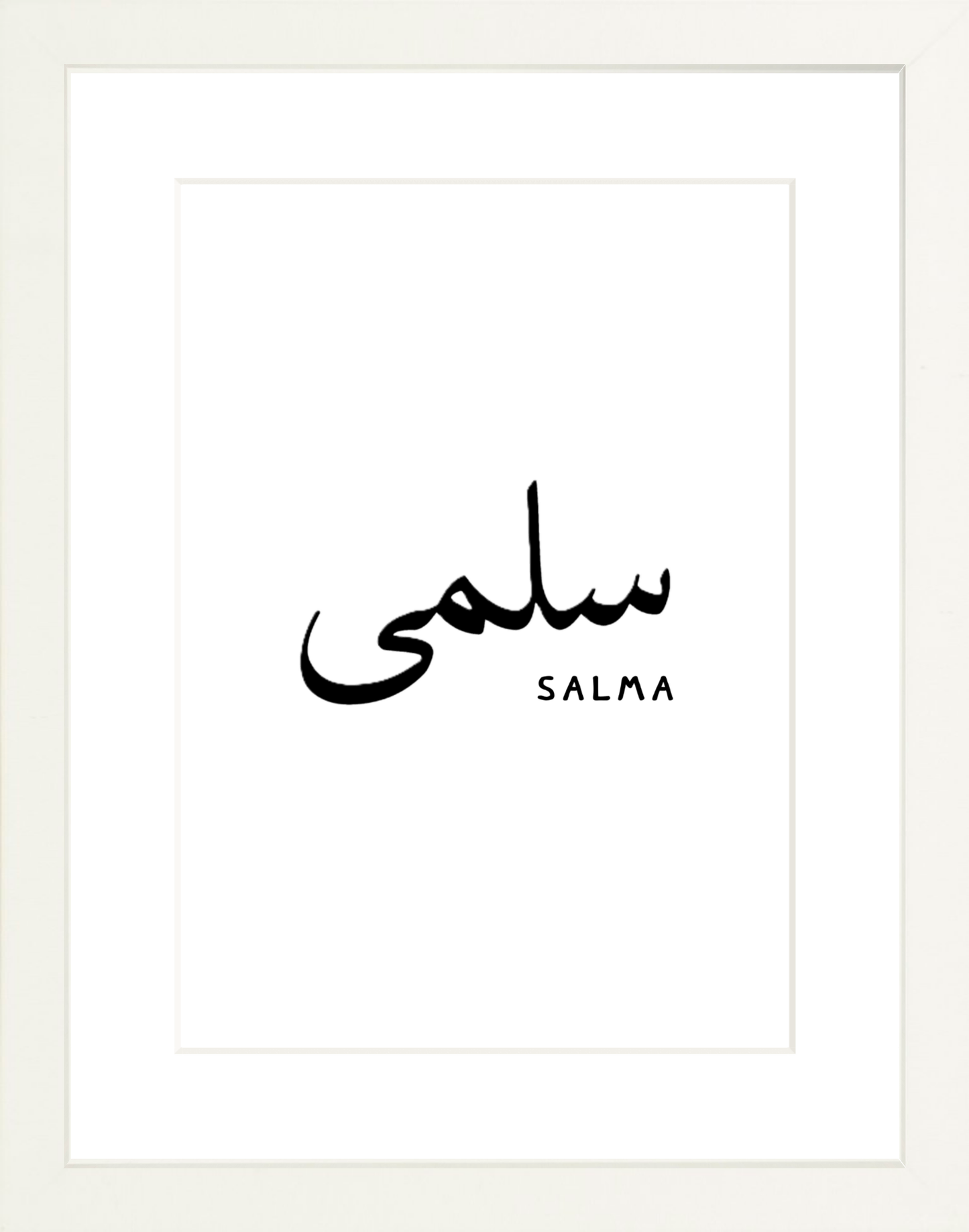 Custom Arabic Name Artwork