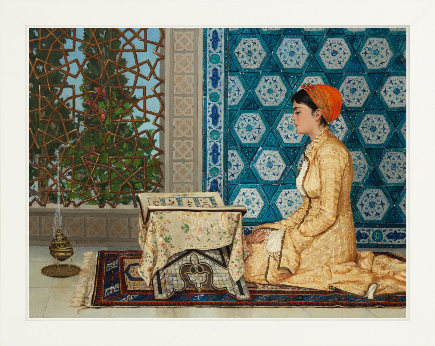 Young Girl Reading