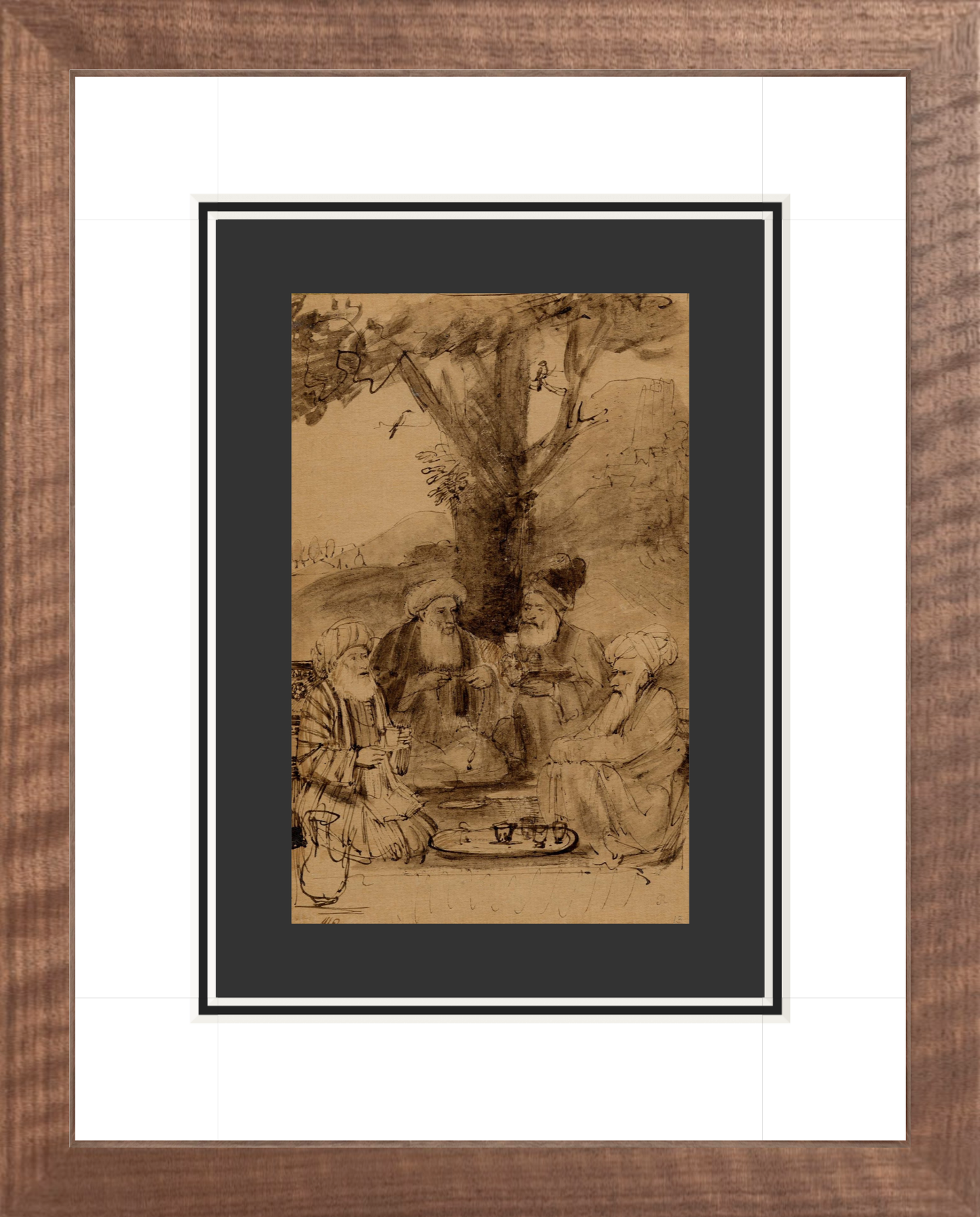 Rembrandt's Four Mullahs