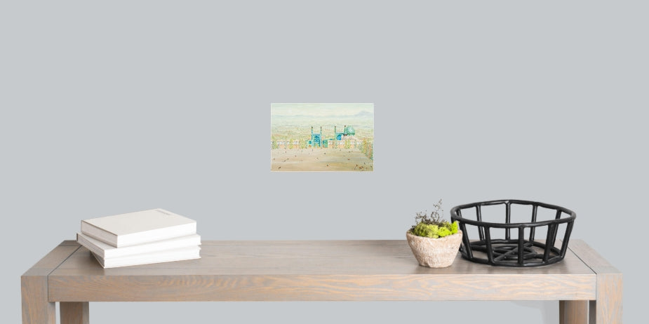 Naqsh-e Jahan Square in Isfahan Print