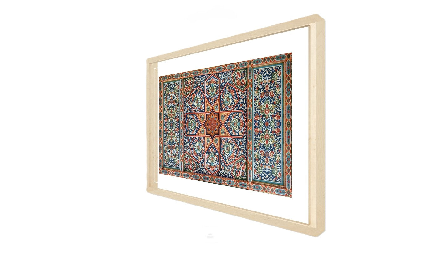Uzbek Pattern on the Ceiling