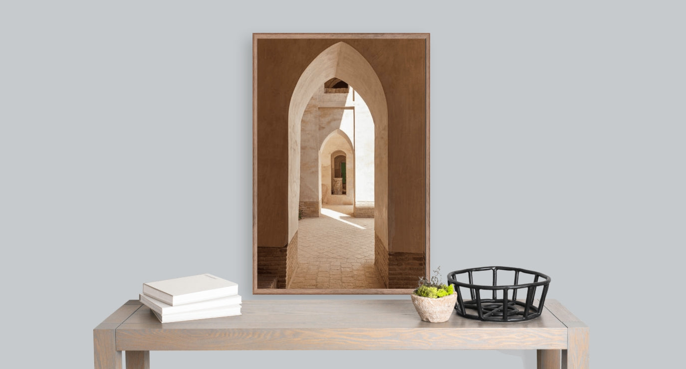 Iran Jameh Mosque Arches
