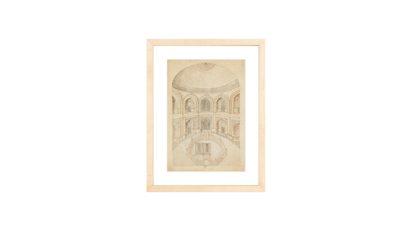 Interior of the Taj Mahal