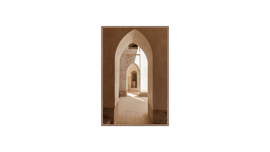 Iran Jameh Mosque Arches