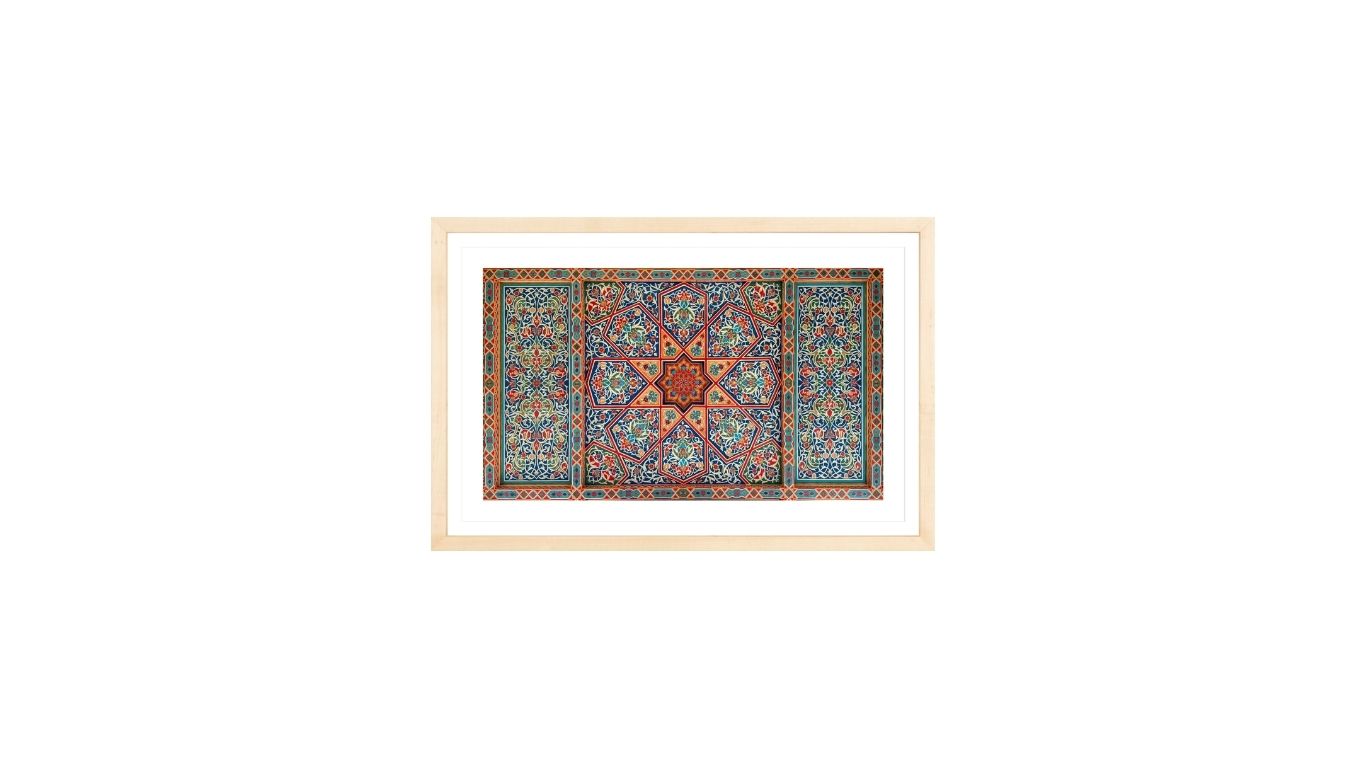 Uzbek Pattern on the Ceiling