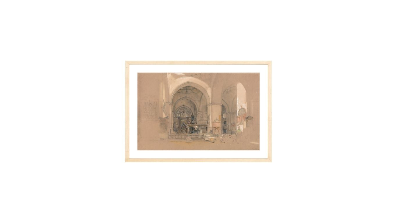Interior of the Great Mosque Turkey